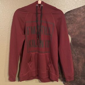 Maroon rue21 sweatshirt. Size medium.